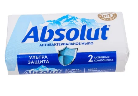 Мыло Absolut ультразащита 90г 6059 *1/72
