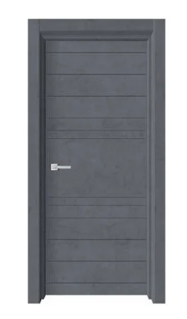 Дверь межкомнатная ДвериГУД GEOMETRY-2 700х2000мм Бетон графит