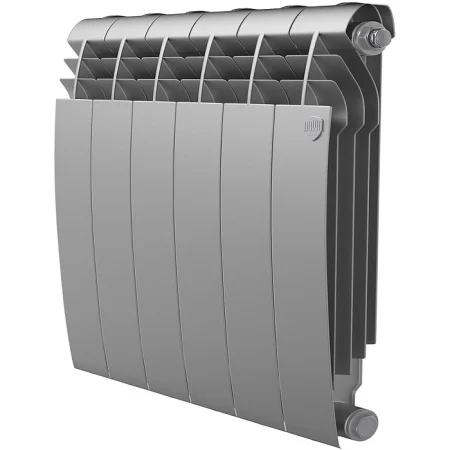 Радиатор BIMETAL Royal BiLiner 500/80 Silver Satin 6 секц.