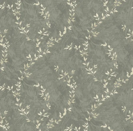 Обои горячего тиснения Victoria Stenova 10,05х1,06м Afelia/декор зеленые 588883 *1/6