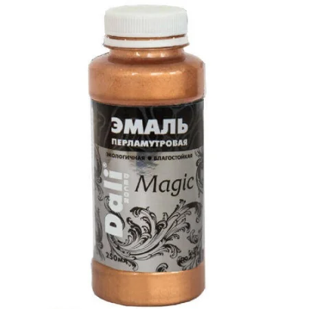 Эмаль акриловая DALI Decor Magic перламутровая бронза 0,25 л