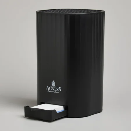 Подставка Для Ножей Agness С Точильным Камнем 13,6*14,6*23 См