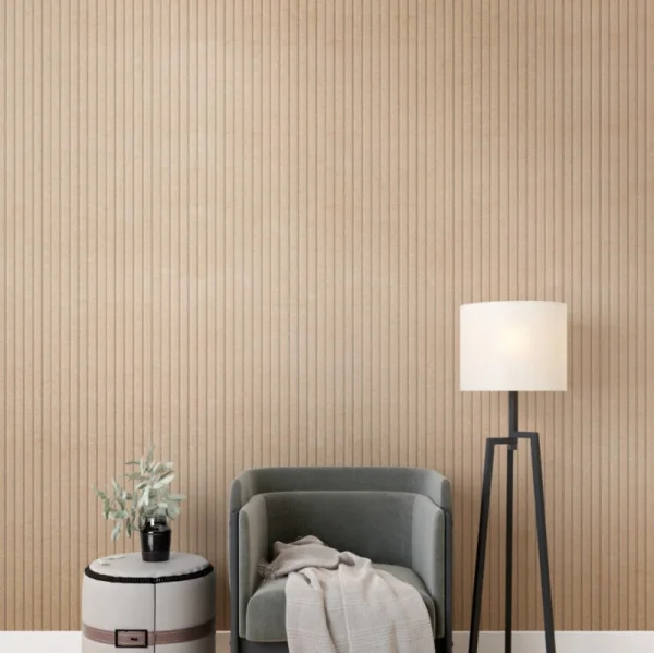 Панель стеновая реечная МДФ Stella Beats Base 2700x119x16мм