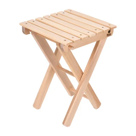 Табурет складной, шлифованный, липа "Банные штучки" 03597 *1/4