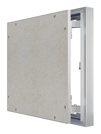 Люк ревизионный 400х400мм под плитку на износоустойчивой петле D4040 ceramo optimum (Evecs) *1