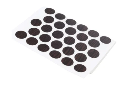 Заглушка самоклейка 14мм венге уп-50шт пакет Tech-Krep 148093 *1