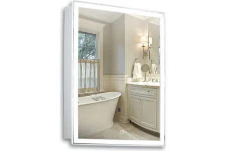 Зеркало-шкаф Киото Flip 60 (600х800) LED-00002474