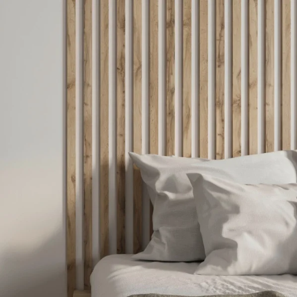 Рейка интерьерная МДФ Stella Бриона Light Пекан 16х40х2700мм