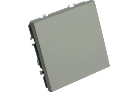 Переключатель 1-кл "Эмили" (механизм) 250В 10A платиново-серый soft touch RSW10-5105-10 Stekker *1