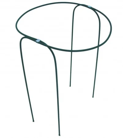 Кустодержатель металл в пвх d-10 мм круг большой h-0,9 м d-0,5 м 'Урожайная сотка' К3046 *1