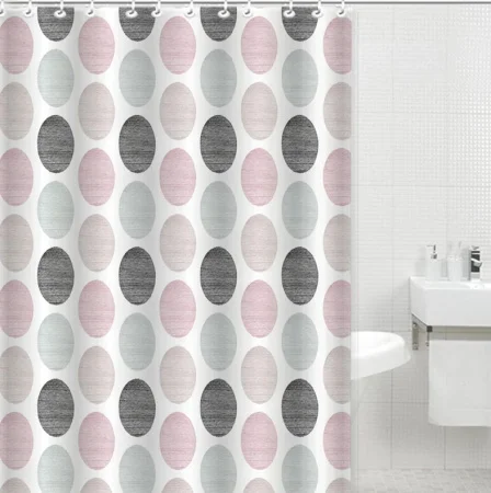 Штора для ванной Gota Rocio Colorful полиэстер 180х180см 16209