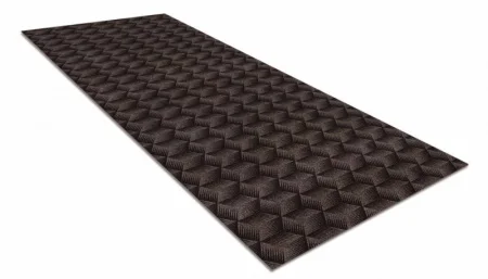 Коврик ФОКУС 50х100см мокко 02 S *1