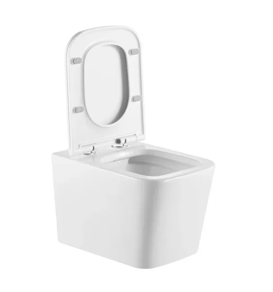 Унитаз подвесной Iberica Blanca Toledo Alto IB.TLA.231.1B1 безободковый белый