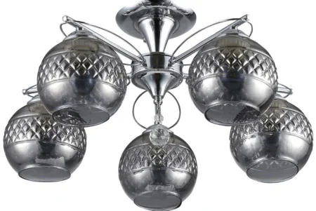 Люстра эконом 12189/5CR SM (ЭкономСвет) *1