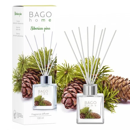 Ароматический диффузор 100мл Сибирская сосна BGH0112 BAGO home *1