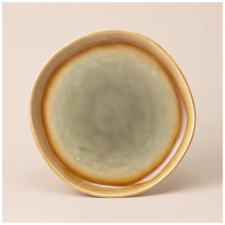 Тарелка Закусочная 20,8 См, Цвет: Зеленый Мал.Уп.=6Шт