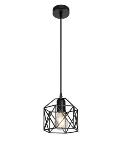 Светильник подвесной 10265/1BK BK (ЭкономСвет) *1