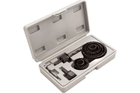 Набор кольцевых пил по дереву, 19-64 мм, 11 предм.// Matrix