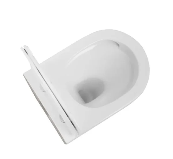 Унитаз подвесной Iberica Blanca Burgos Alto IB.BRA.234.1B1 безободковый белый