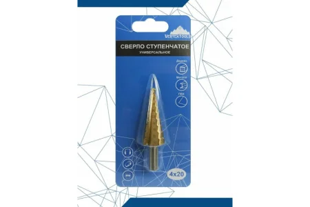 Сверло Ступенчатое 4Х20 (1/ 25/ 200)