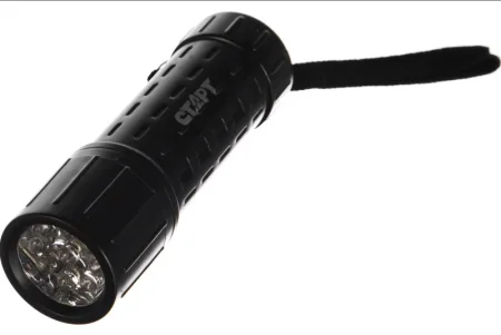 Фонарь ручной  с питанием от батареек СТАРТ LHE 202-C1 Black