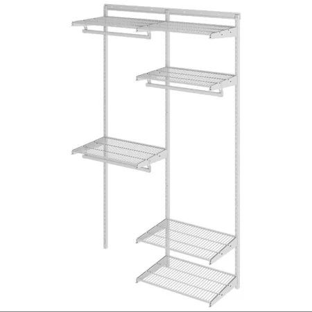 Гардеробная система ПРАКТИК Home Optima G120 белая *1