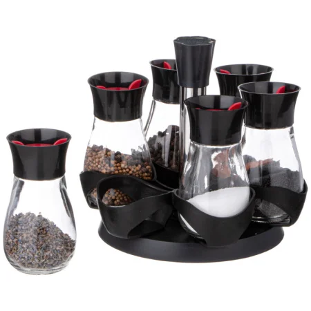 Набор Баночек Для Специй Из 6 Шт. На Вращающейся Подставке