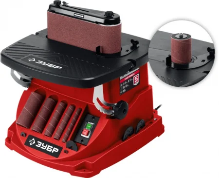 Станок шлифовальный осцилляционный шпиндельный 650Вт, d 13, 19, 26, 38, 51x115мм, 12,8кг Зубр СШО-650Л *1