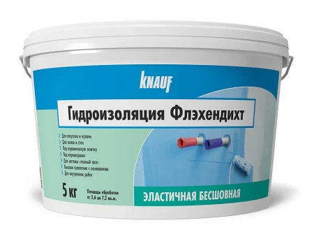 Гидроизоляция Флэхендихт 5кг  Knauf  1 100 (637910)
