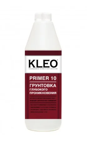 Грунтовка KLEO Primer 10 глубокого проникновения 1л