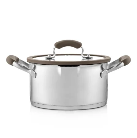 Кастрюля с крышкой 2,5л 18х9,5см нерж.сталь Sense Esprado SENL18GE101 *1