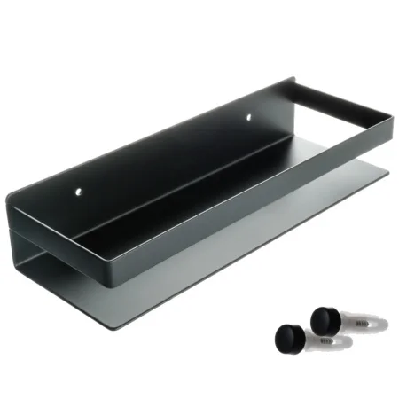 Полка прямоугольная 1-яр Hotel черная Fixsen FX-31003G