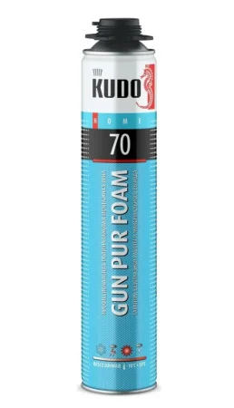 Пена полиуретановая монтажная профессиональная KUDO HOME 70 всесезонная KUPHP10U70 *1/12