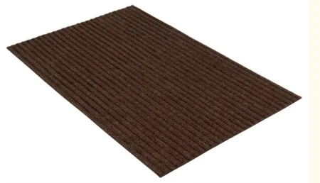 Коврик придверный влаговпитывающий icarpet Ребристый ТПР 80х120см мокко 02 S *1