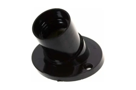 Патрон карболитовый угловой E27 черн. TKE-C05-PKB/U-27 (Tokov Electric) *1