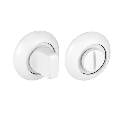 Сантехническая завертка к ручкам АЛЛЮР АРТ BK-R1 W(31110) матовый белый 14626 *1