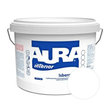 Краска AURA Isberg для потолков 9,0л