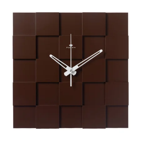 Часы настенные "Мозаика 2" из МДФ, коричневый, 29х29см Рубин 2929-002 *1