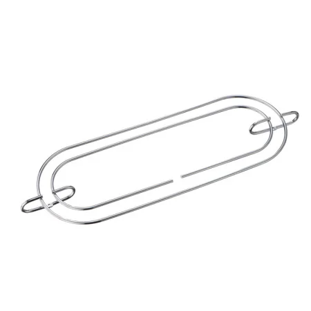 Держатель бокалов овальный, хром