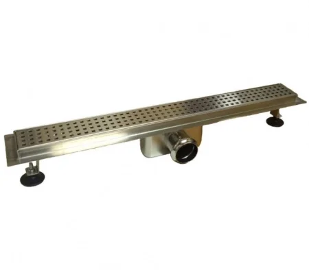 Желоб из нерж. стали 750х70мм сухой+гидрозатвор линейный горизонтальный BAD417502 (TIM) *1/4