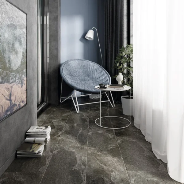 Керамогранит Cersanit Infinity 16304 297х598мм 1уп=1,770м2 (10шт) темно-серый рельеф