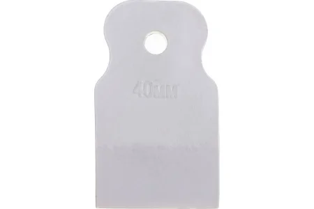 STAYER  MAXFlat, 40 мм, для затирки швов эластичный, белый, резиновый шпатель (1027-40)