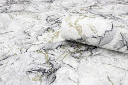 Обои компакт-винил Murena 60472-04 1,06х10м мрамор черно-белые