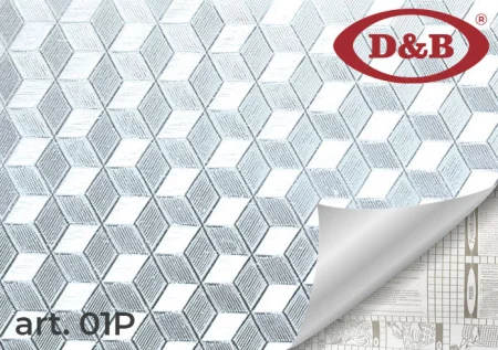 Пленка самоклеящаяся D&B 0,45*8м витраж 01P *5/20