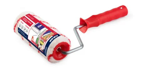 Валик малярный 180мм Акор Мастер Работы с водными красками полиамид ворс 12мм 771 48 818