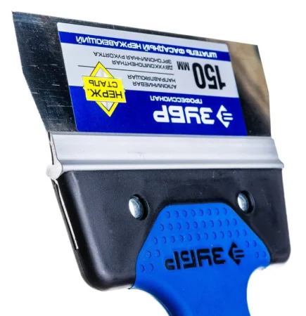 Шпатель фасадный 150мм двухкомпонентная рукоятка усиленный нерж. сталь Зубр Профессионал 10049-15_z03