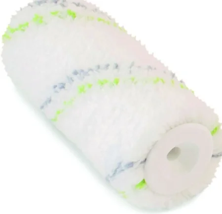 Валик 10см, серо-зеленые полосы,  Ø30мм, микрофибра ворс 9мм, 865230 (уп.10шт, кор.200шт)