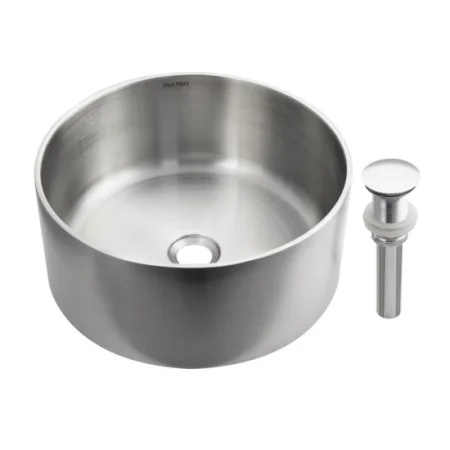 Раковина накладная Санакс Fabia Profi 383812 нержавеющая сталь