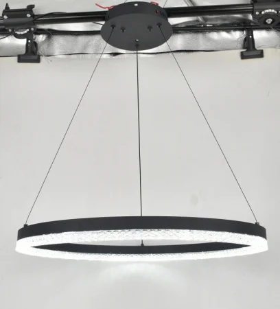 Светильник потолочный MS 1163 45W Чёрный AC180-240V 3000-6000K 3976Lm диммируемый с ПДУ 600х600х1000