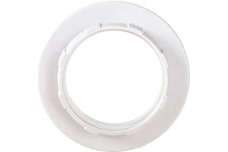 Кольцо к патрону E14 пластик бел. EKP20-01-02-K01 (IEK) *1